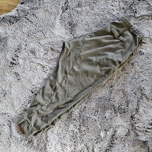 Zara Green Harem Pants sz M